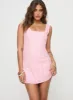 Dasha Mini Dress Pink sold by Princess Polly