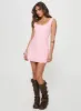 Dasha Mini Dress Pink sold by Princess Polly