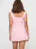 Dasha Mini Dress Pink sold by Princess Polly