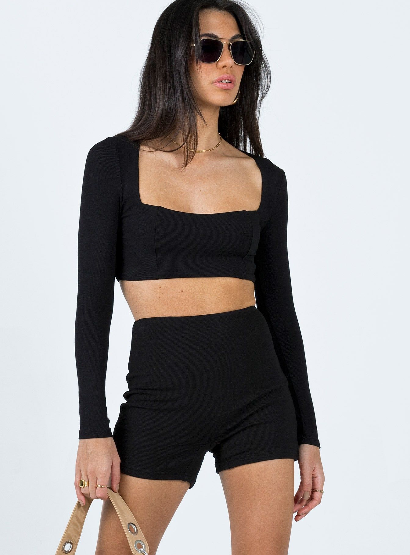 Arcielle Set Black sold by Princess Polly