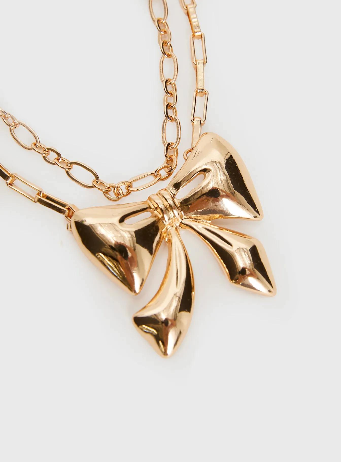 Jadiel Bow Chain Belt Gold sold by Princess Polly product image thumbnail 3