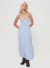 Chelsea Maxi Dress Blue sold by Princess Polly