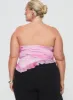 Travessa Asymmetric Tube Top Pink Curve sold by Princess Polly