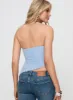 Blank Space Strapless Top Blue sold by Princess Polly