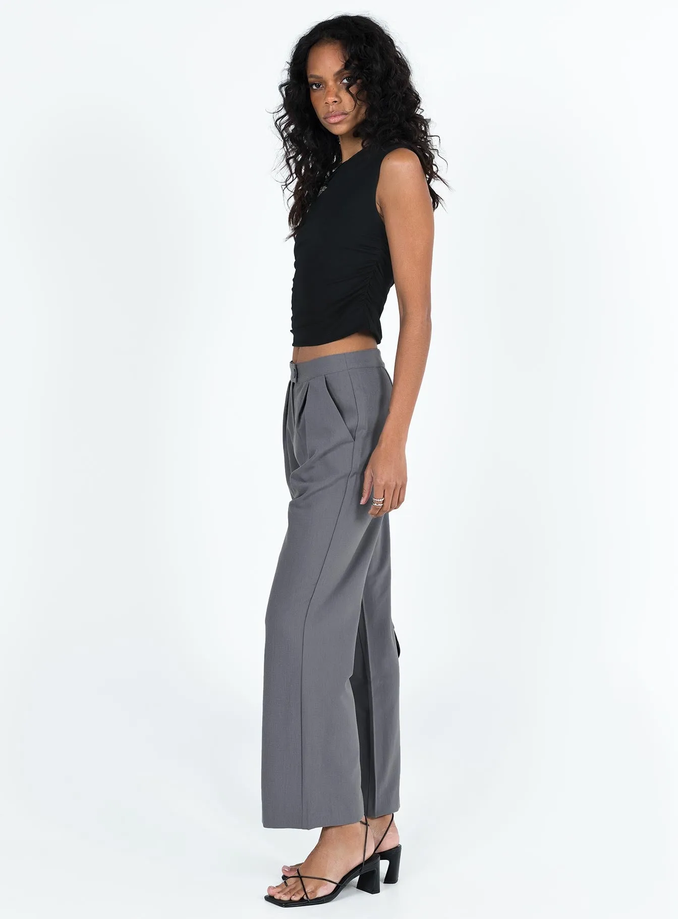 Shaw Pants Grey sold by Princess Polly product image thumbnail 4