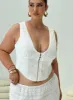 Buttacupe Lace Corset Top White Curve sold by Princess Polly