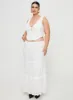 Buttacupe Lace Corset Top White Curve sold by Princess Polly