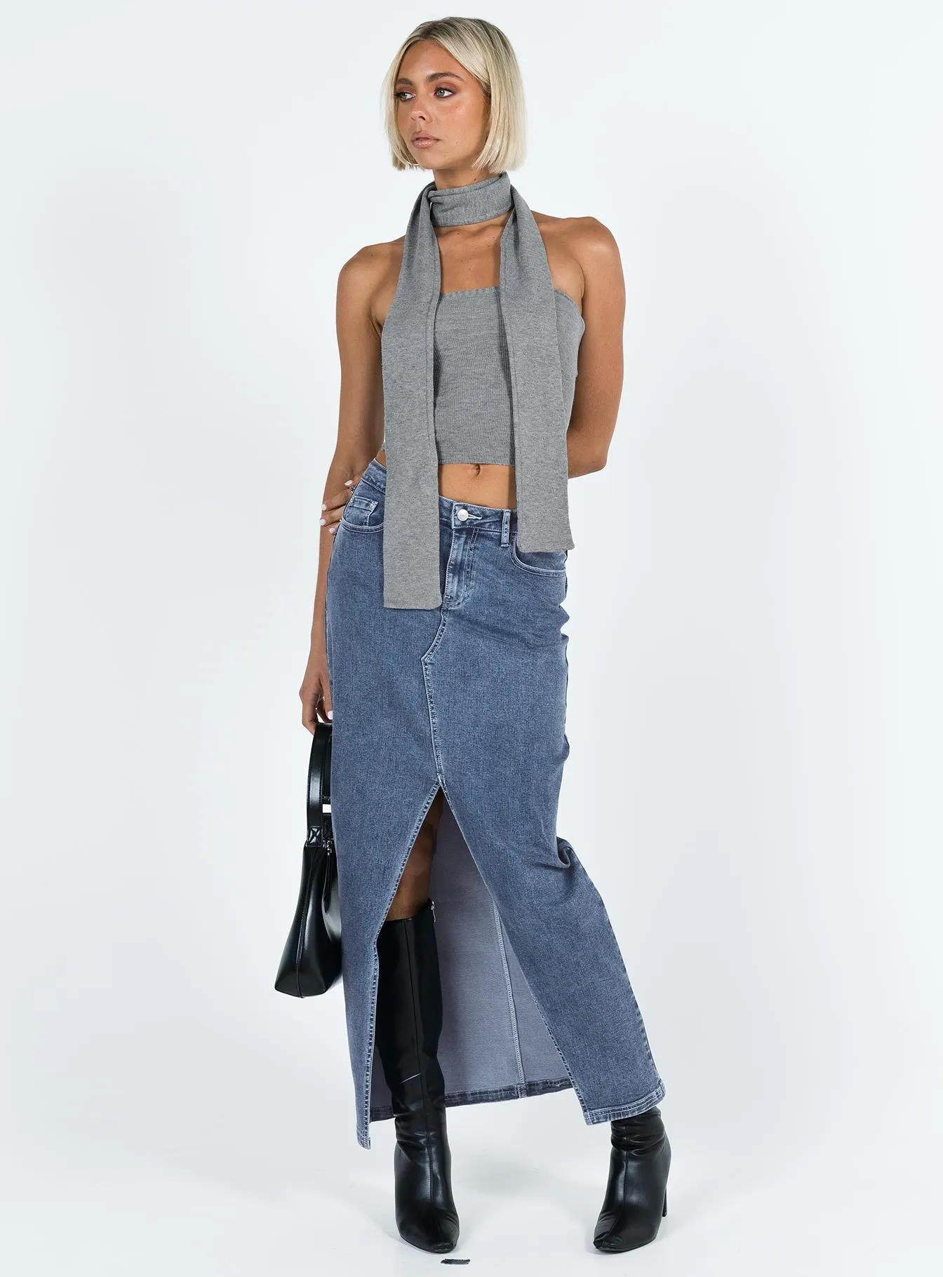 Styles Two Piece Top Grey sold by Princess Polly product image thumbnail 3
