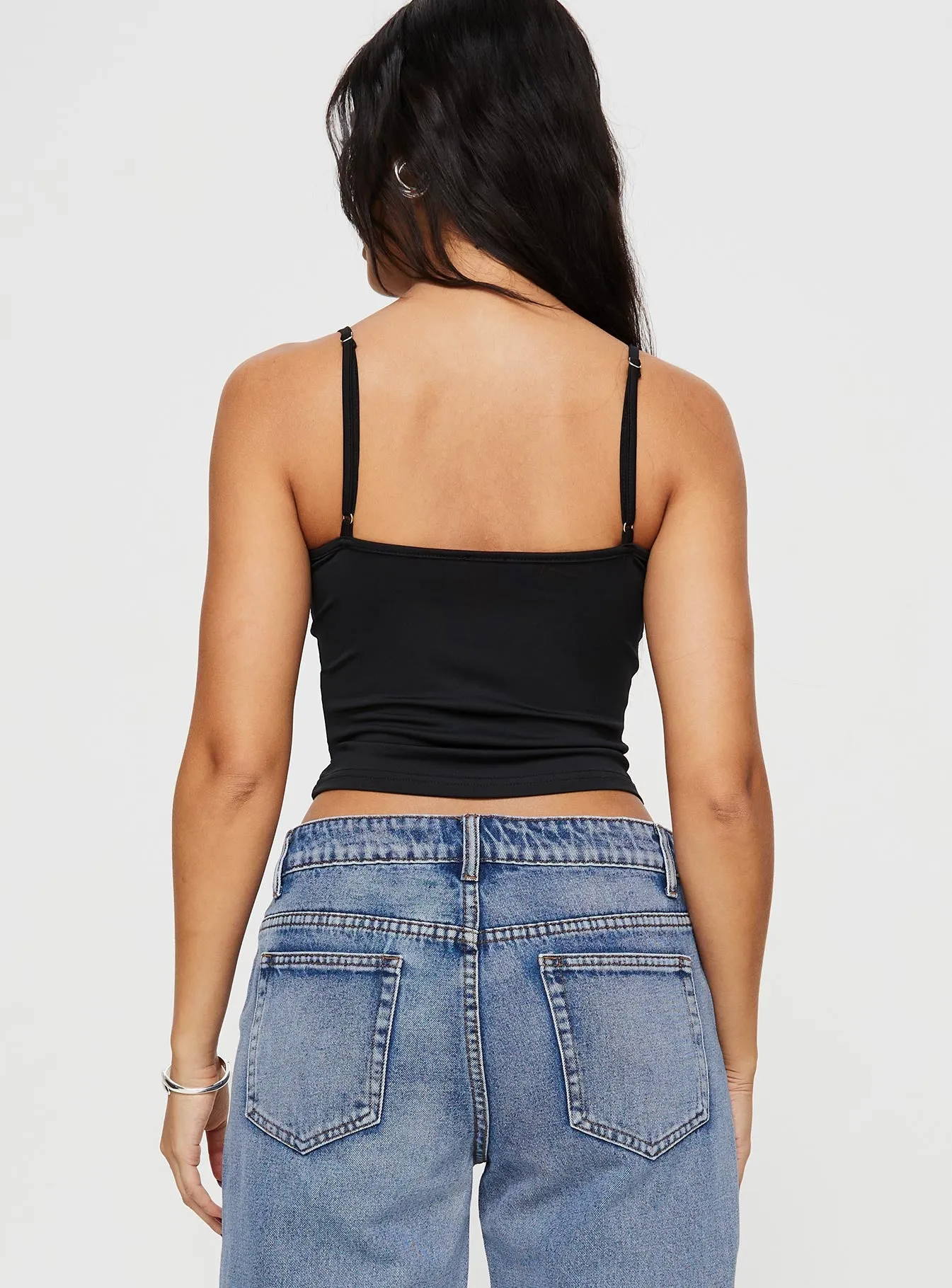 Star Girl Cami Black sold by Princess Polly product image thumbnail 5