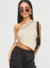 Frankle Top Cream/black sold by Princess Polly