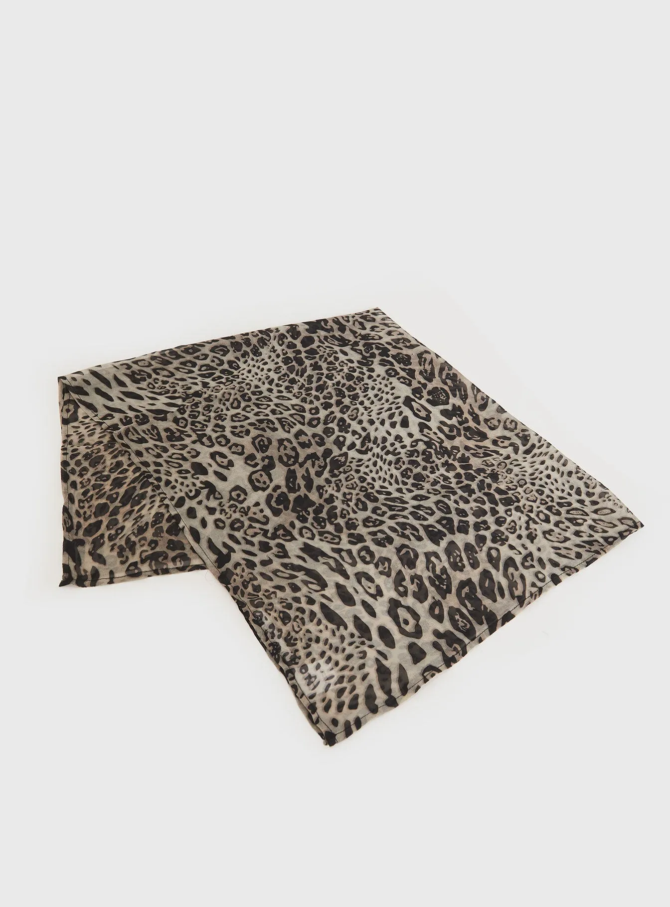 Wanna Be Mine Scarf Leopard sold by Princess Polly product image thumbnail 3