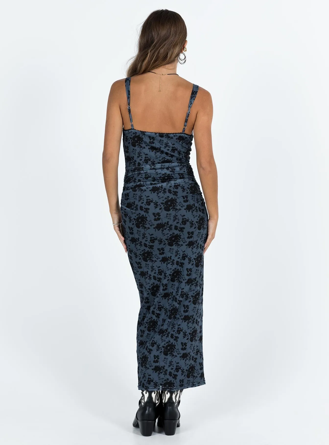 Cotter Maxi Dress Blue Floral sold by Princess Polly product image thumbnail 5