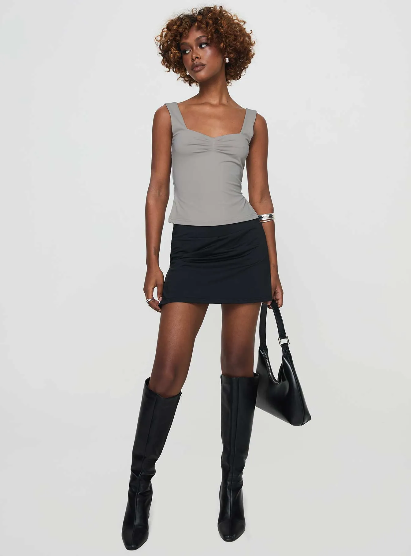 Rehna Top Grey sold by Princess Polly product image thumbnail 3