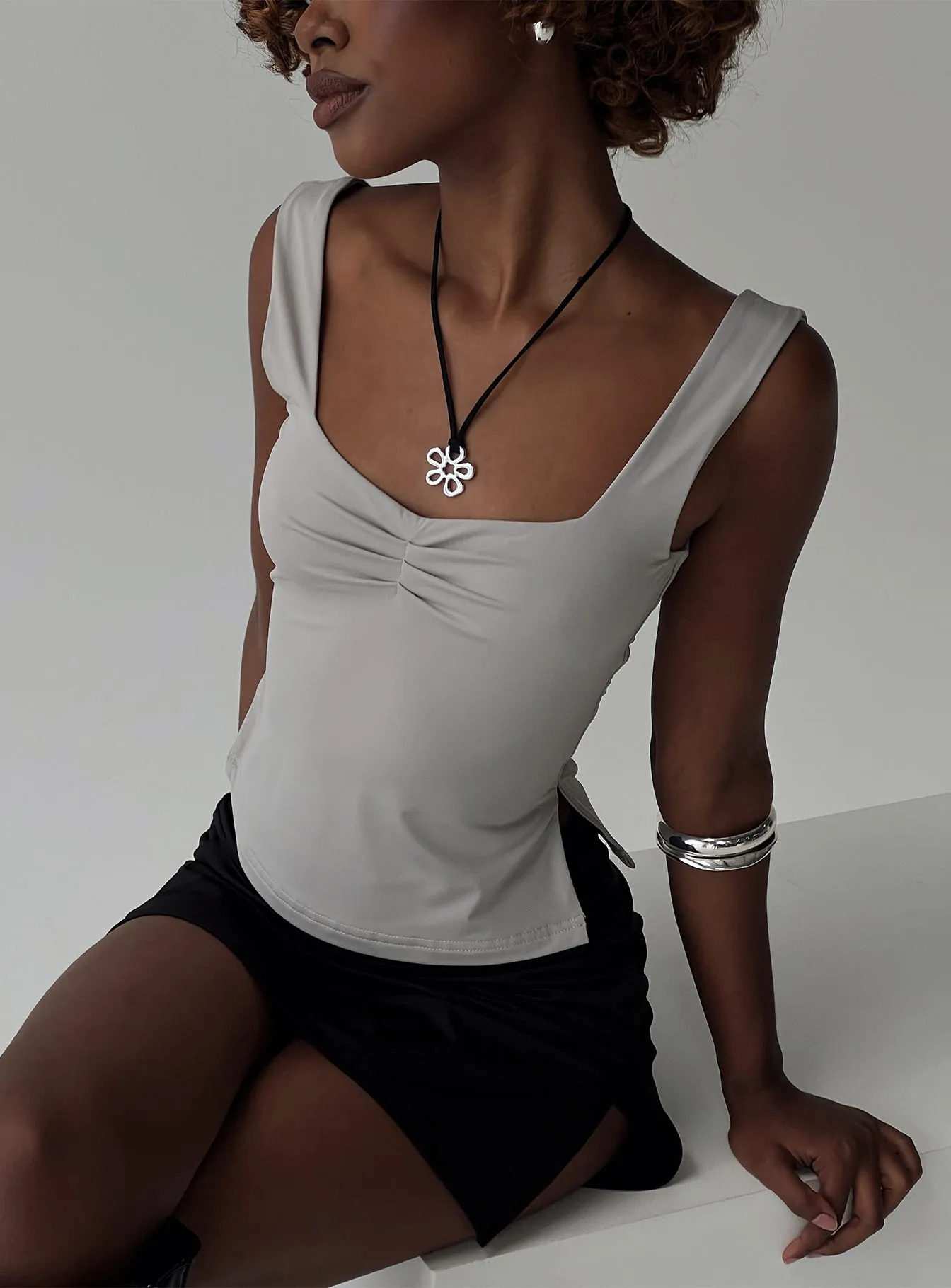 Rehna Top Grey sold by Princess Polly