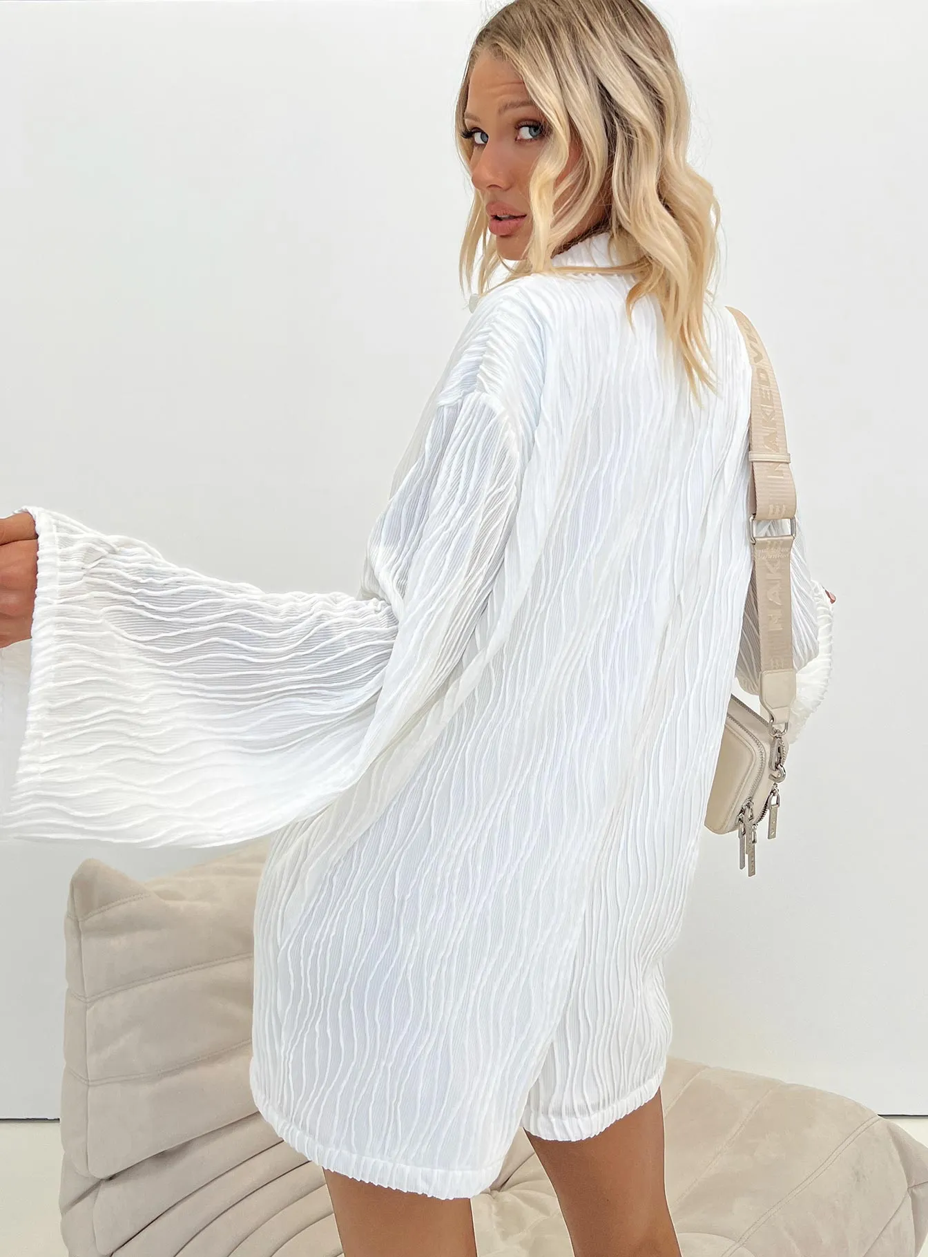 Dimitry Romper White Tall sold by Princess Polly product image thumbnail 4