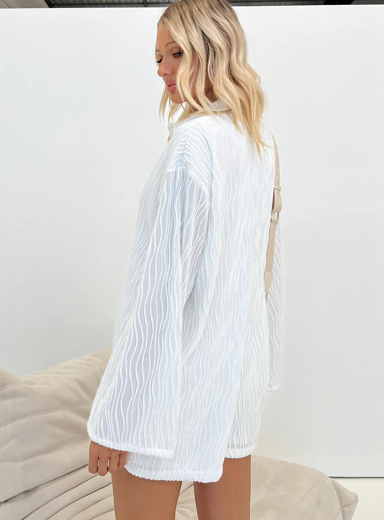 Dimitry Romper White Tall sold by Princess Polly product image thumbnail 3