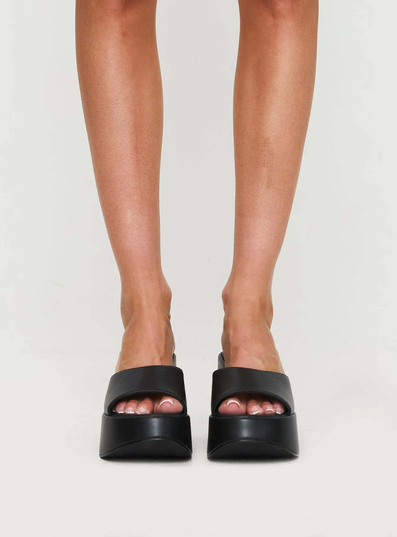 Sianna Platform Heels Black sold by Princess Polly product image thumbnail 2