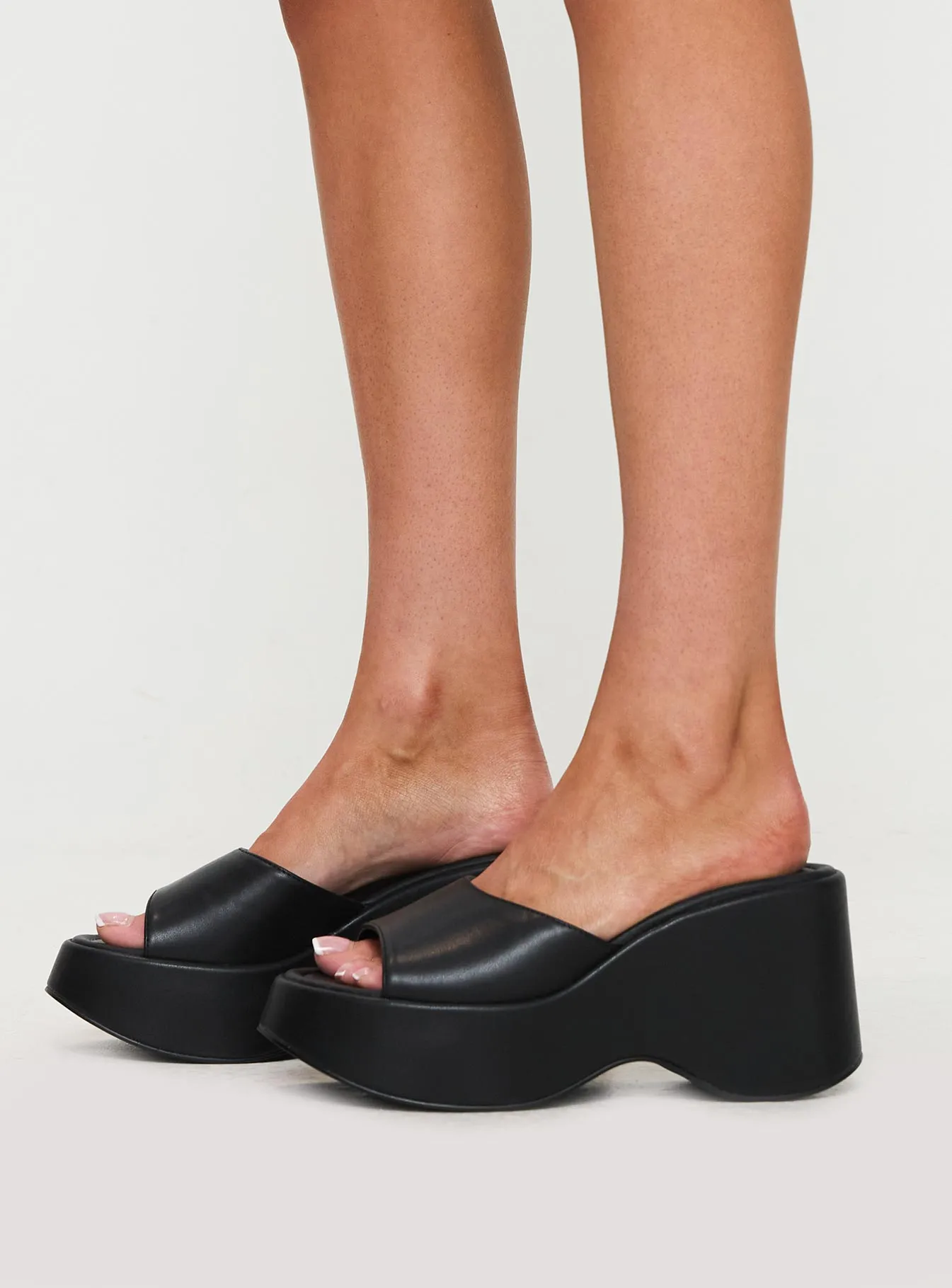 Sianna Platform Heels Black sold by Princess Polly product image thumbnail 3