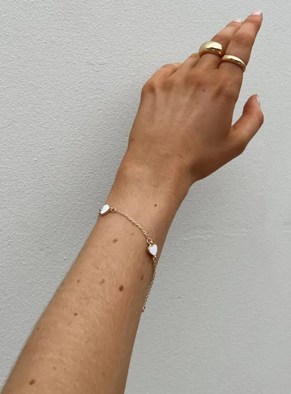 Julia Bracelet Gold sold by Princess Polly