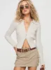 Jeller Zip Front Knit Sweater Beige sold by Princess Polly