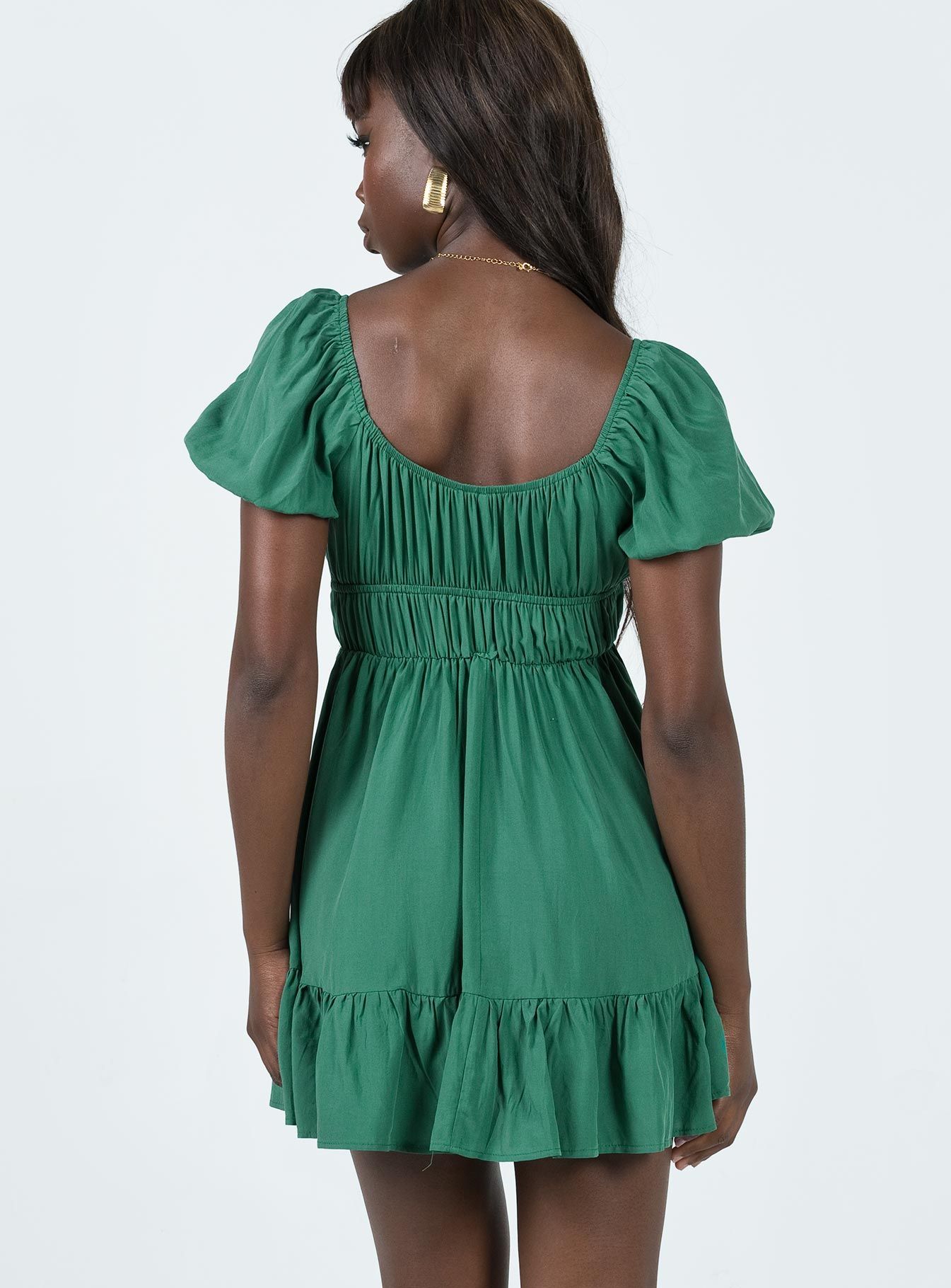 Jacquie Mini Dress Green sold by Princess Polly product image thumbnail 5