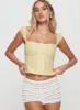 Jenalee Top Yellow sold by Princess Polly