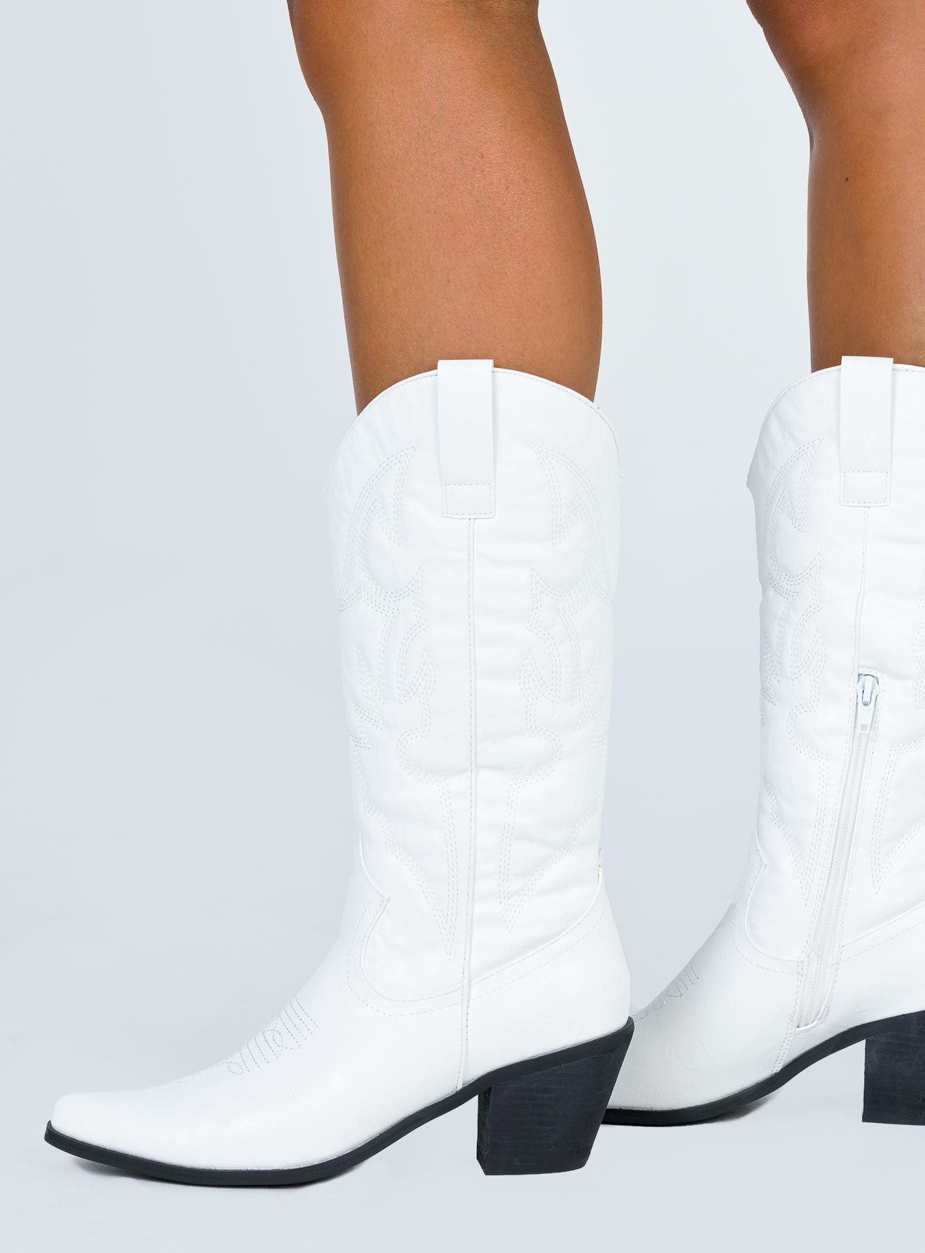 Therapy Clayton Boots White sold by Princess Polly product image thumbnail 3