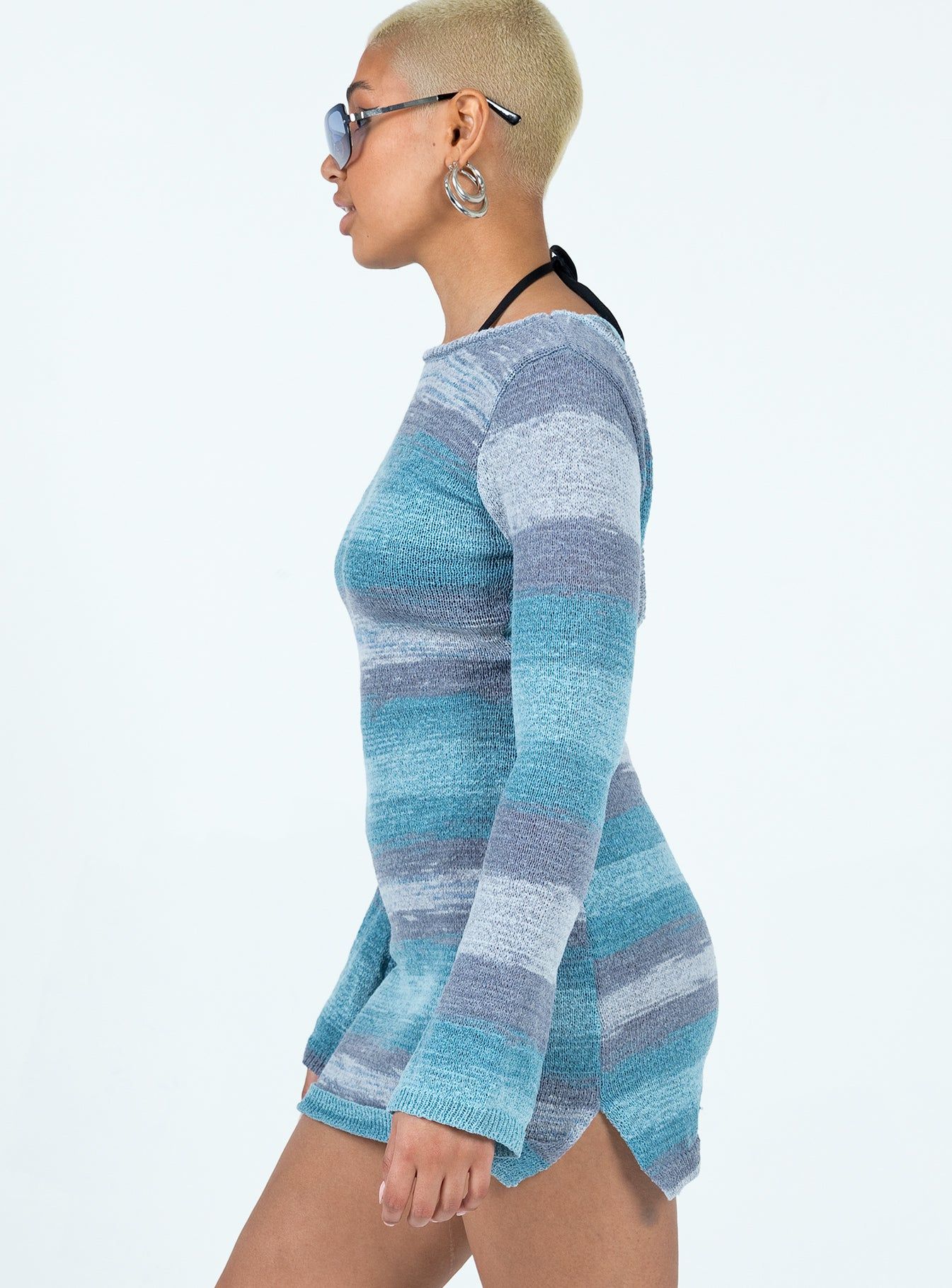 Kadince Mini Dress Blue sold by Princess Polly product image thumbnail 3