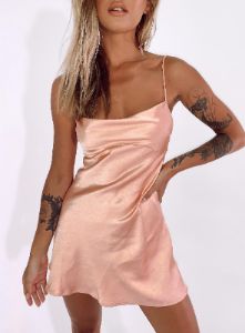 Fiery Feelings Mini Dress sold by Princess Polly