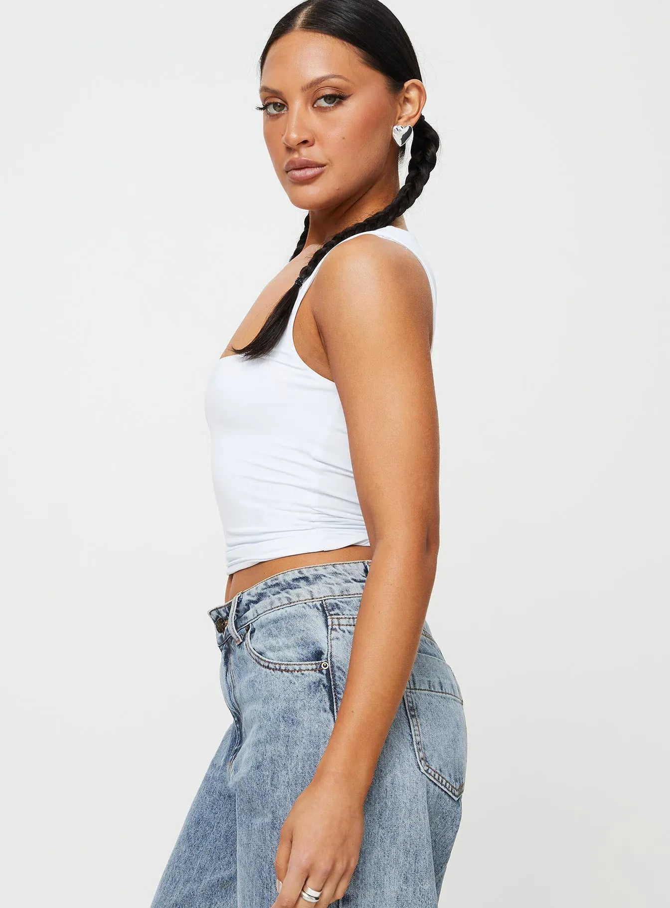 Back In Time Top White sold by Princess Polly product image thumbnail 4