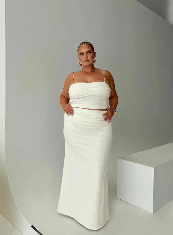 Make Believe Set Cream Curve sold by Princess Polly