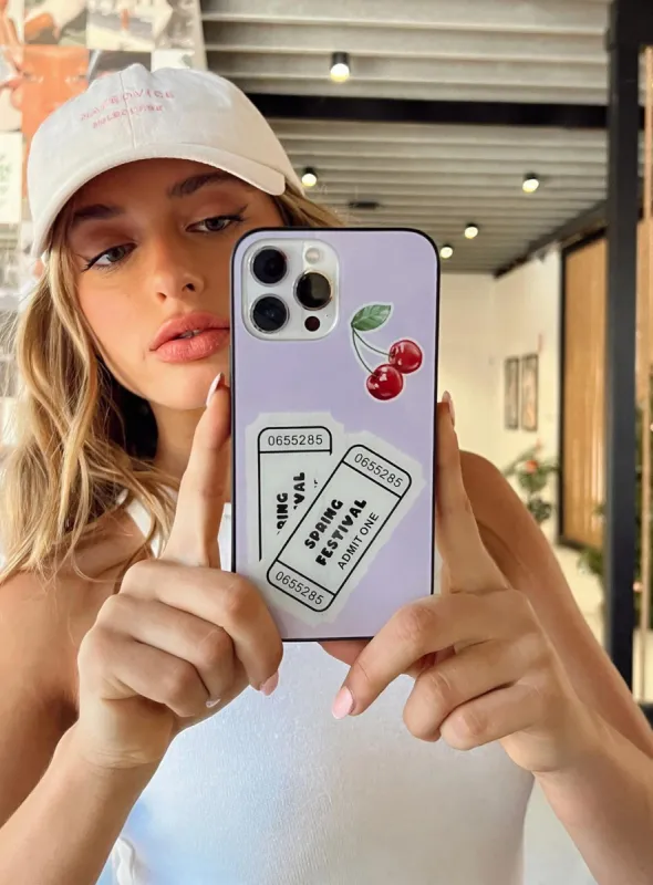 Spring Festival iPhone Case Pink sold by Princess Polly