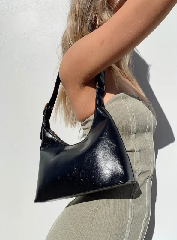 Lexis Shoulder Bag Black sold by Princess Polly