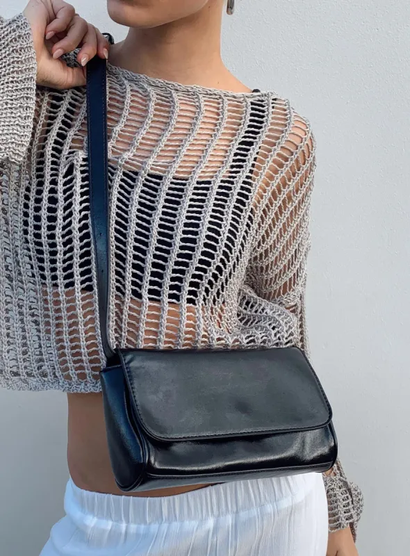 Darlo Shoulder Bag Black sold by Princess Polly