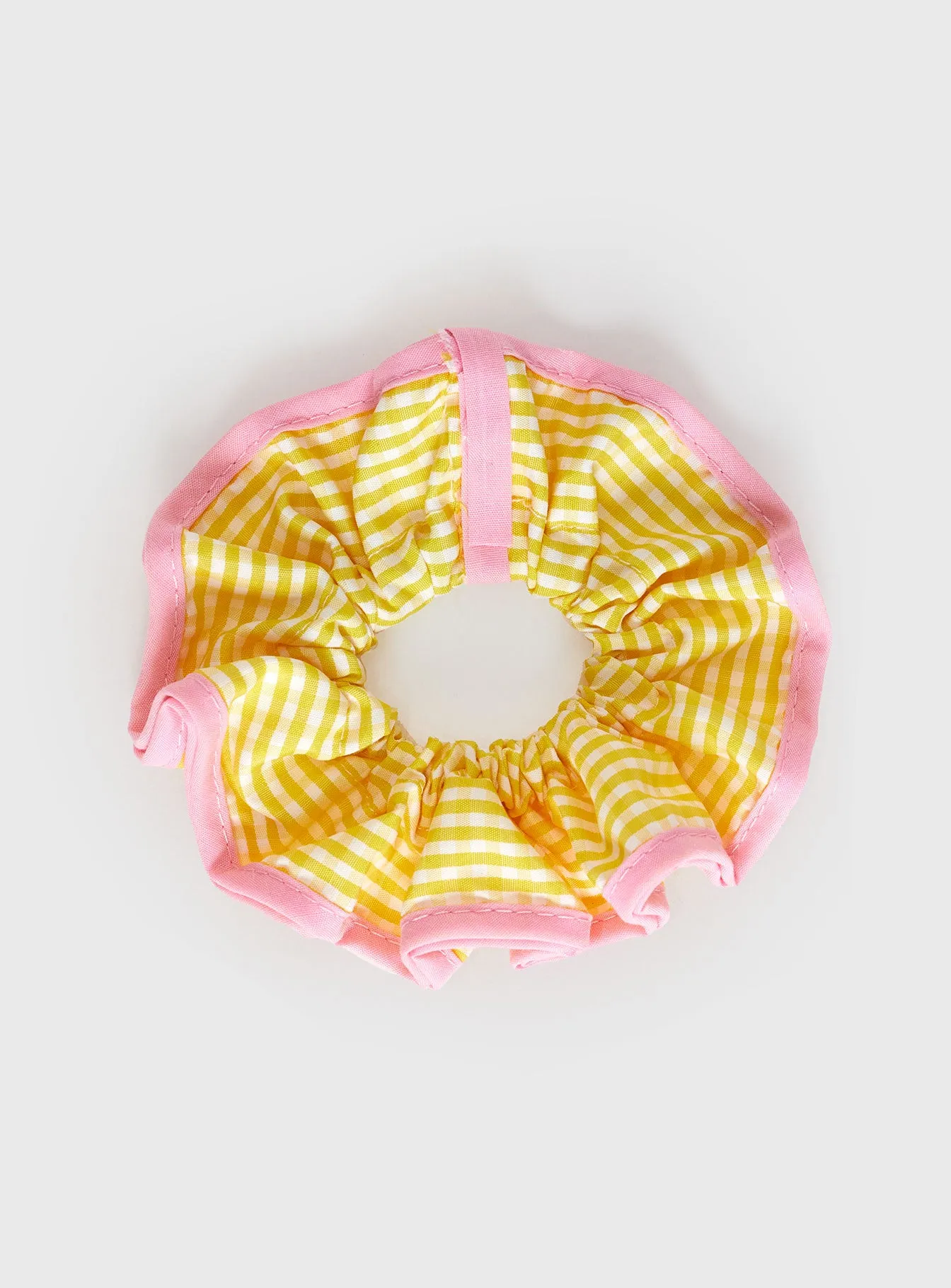 Sebina Scrunchie Yellow / Pink sold by Princess Polly product image thumbnail 2