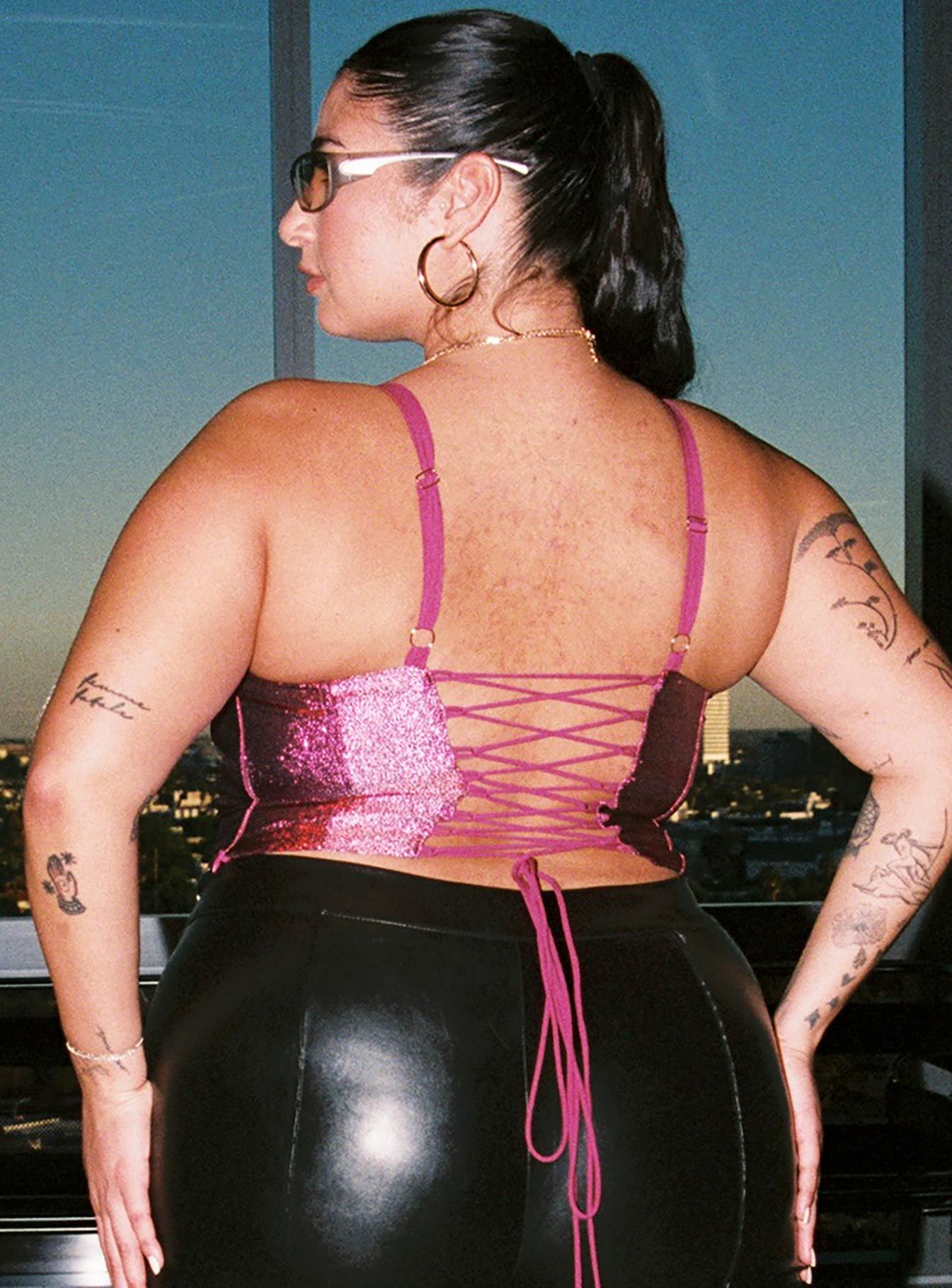 Amaroo Corset Top Pink Curve sold by Princess Polly product image thumbnail 5