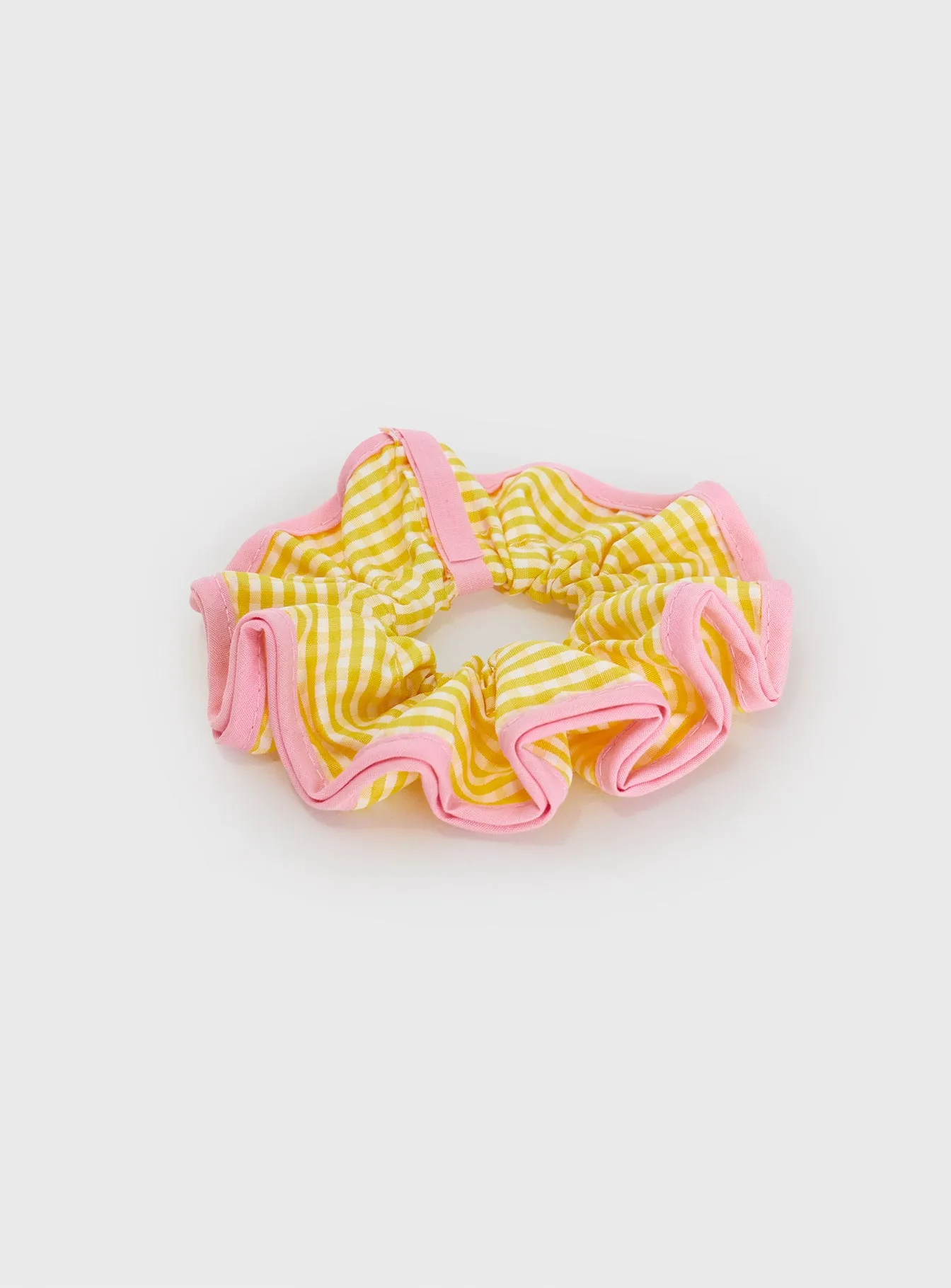 Sebina Scrunchie Yellow / Pink sold by Princess Polly product image thumbnail 3