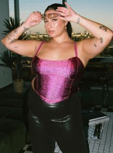 Amaroo Corset Top Pink Curve sold by Princess Polly