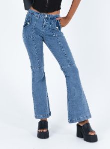 Formont Jeans Mid Wash Denim sold by Princess Polly