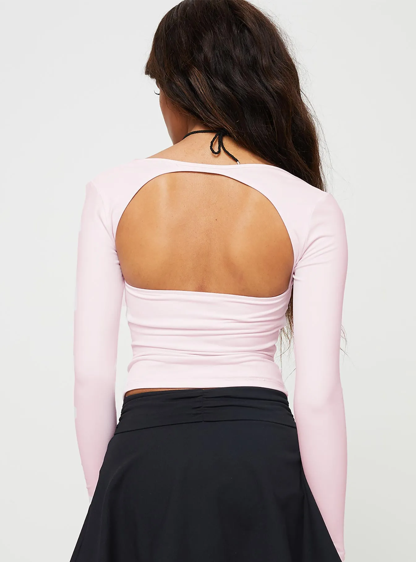 Adella Long Sleeve Top Pink sold by Princess Polly product image thumbnail 5