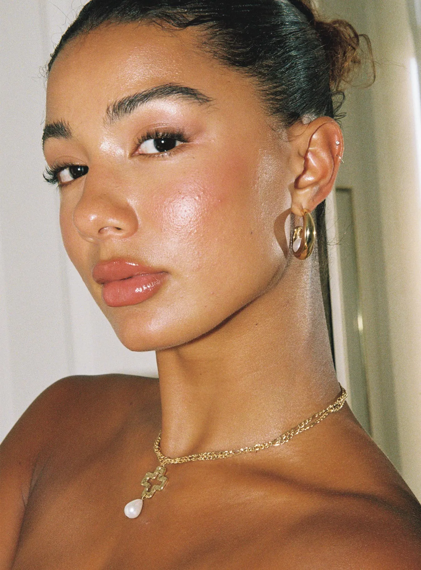 Lenker Necklace Gold sold by Princess Polly