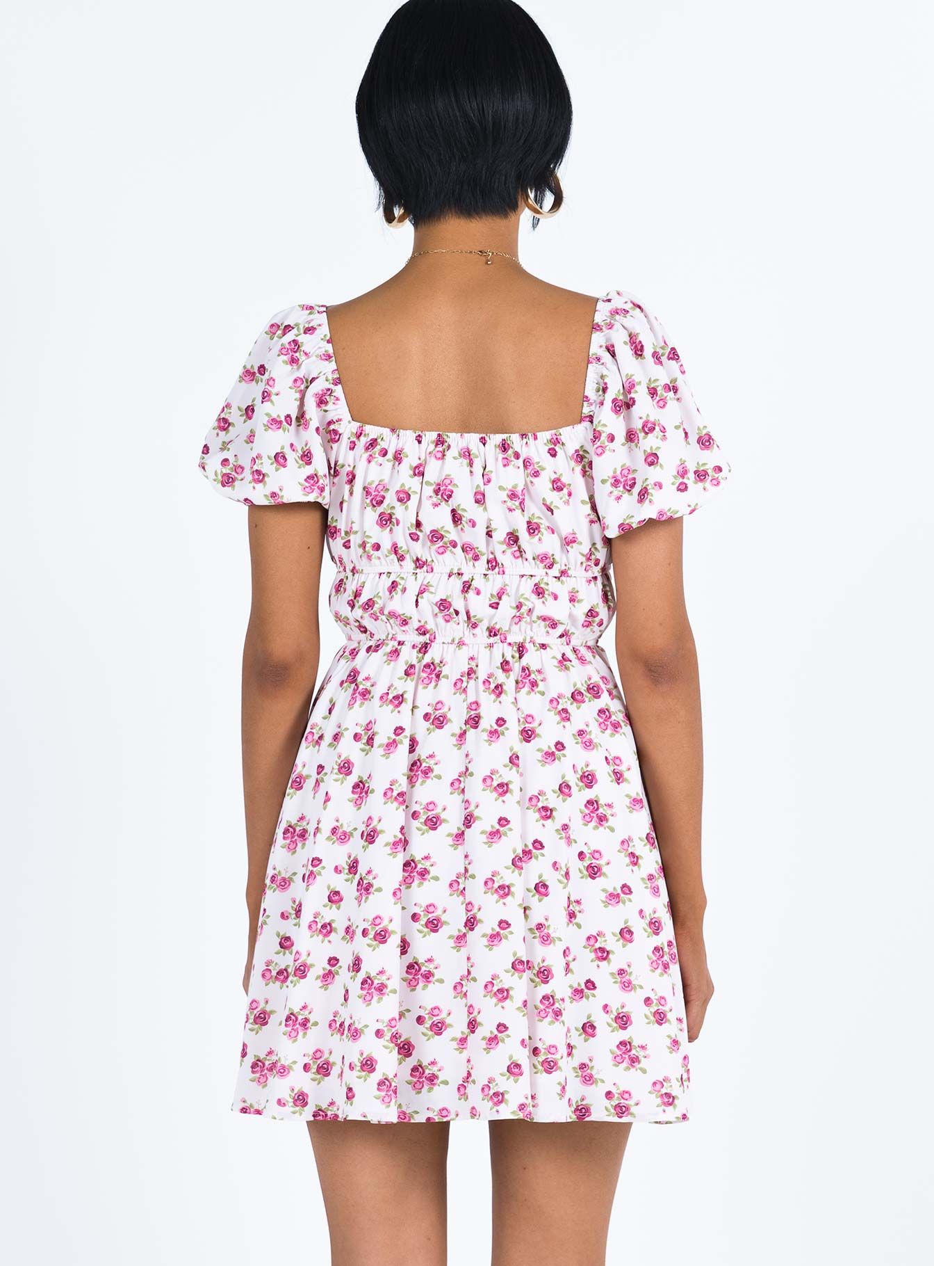 Kenny Mini Dress Pink Floral sold by Princess Polly product image thumbnail 5