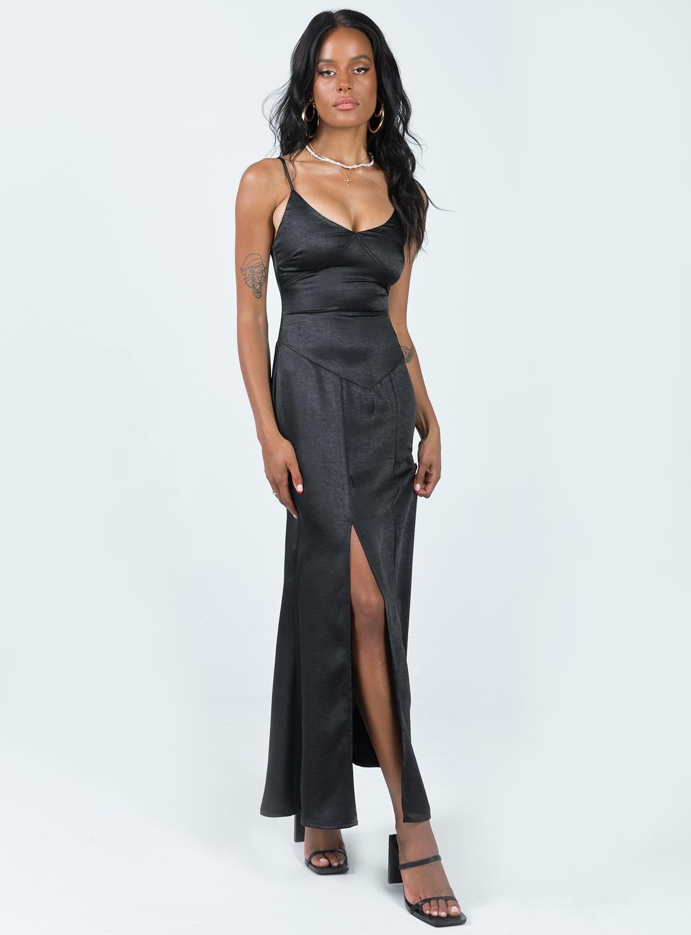 Carol Maxi Dress Black sold by Princess Polly product image thumbnail 2