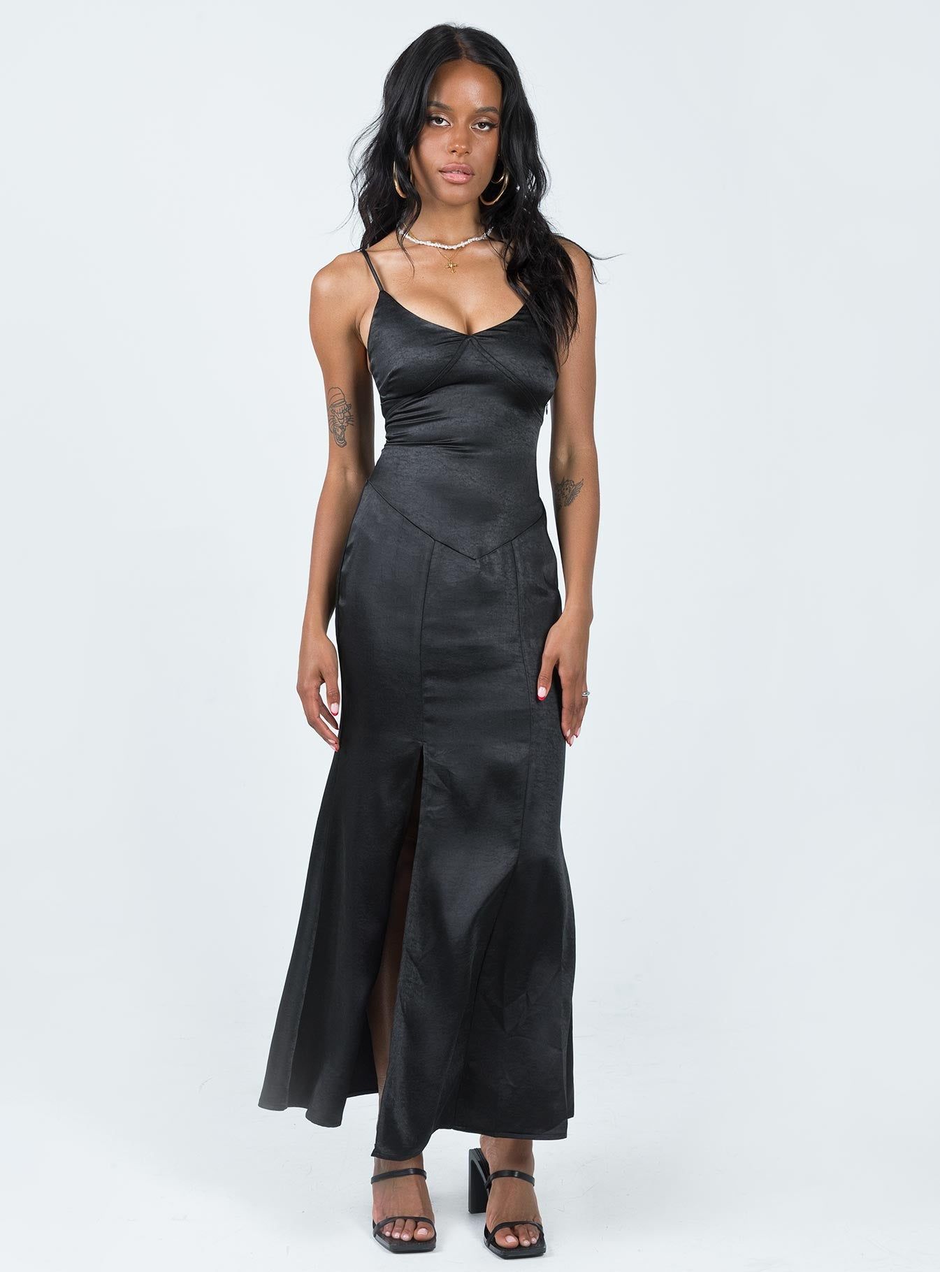 Carol Maxi Dress Black sold by Princess Polly product image thumbnail 3
