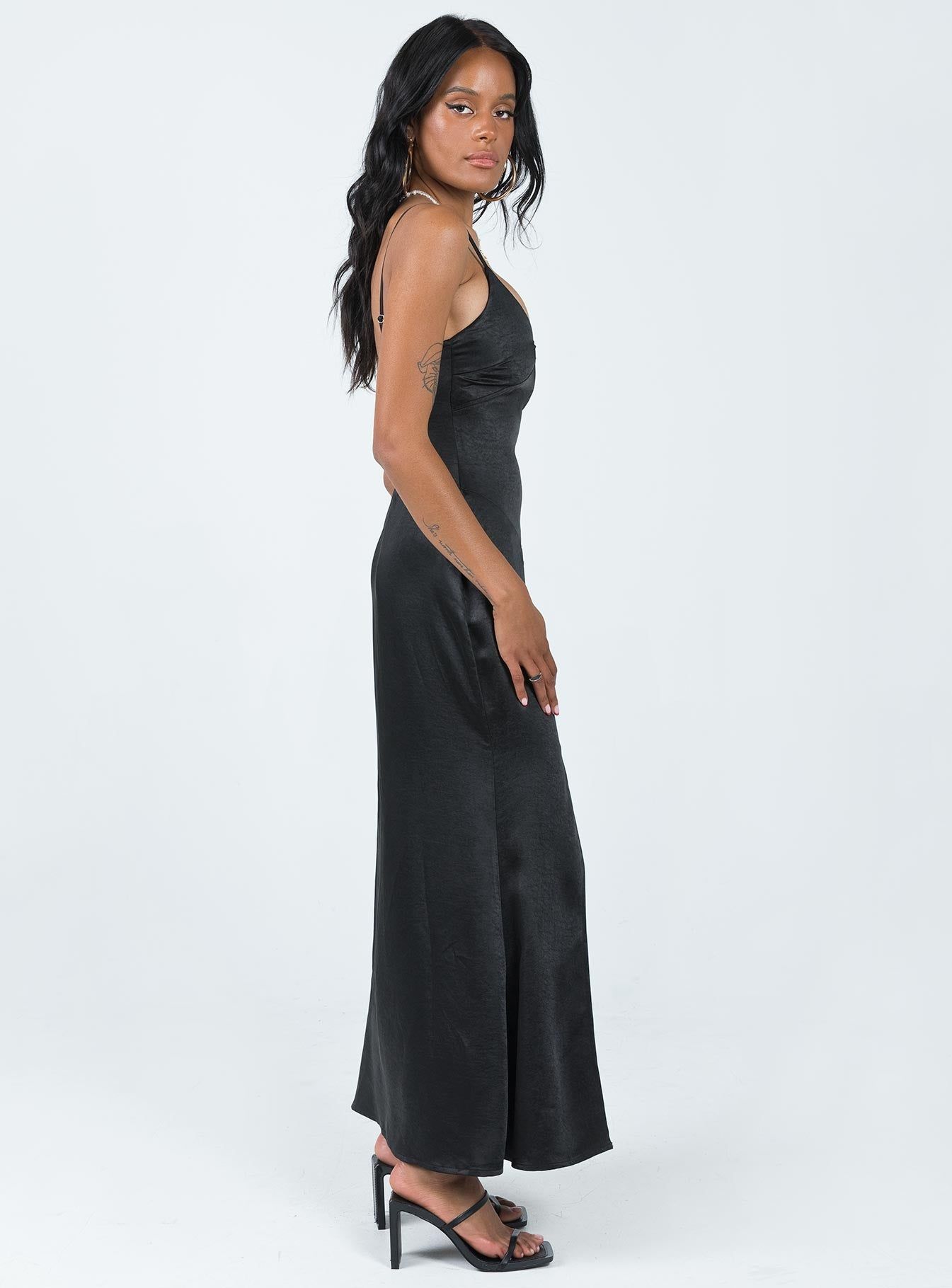 Carol Maxi Dress Black sold by Princess Polly product image thumbnail 4