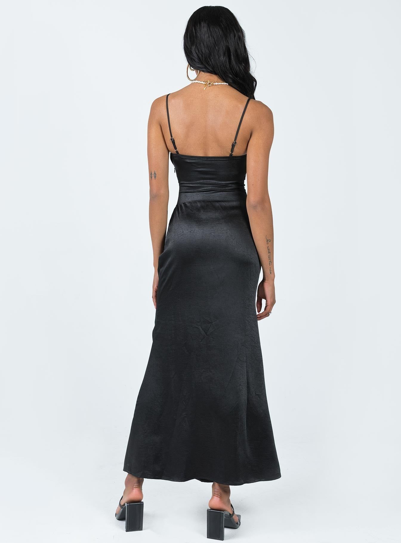 Carol Maxi Dress Black sold by Princess Polly product image thumbnail 5