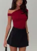 Beller Bodysuit Red sold by Princess Polly