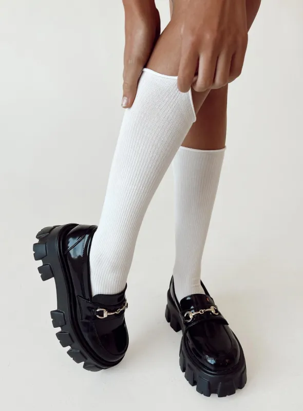 Garnet Socks White sold by Princess Polly