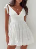 Galvis Mini Dress White sold by Princess Polly