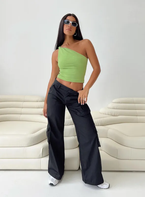 Lovis Trouser Black sold by Princess Polly